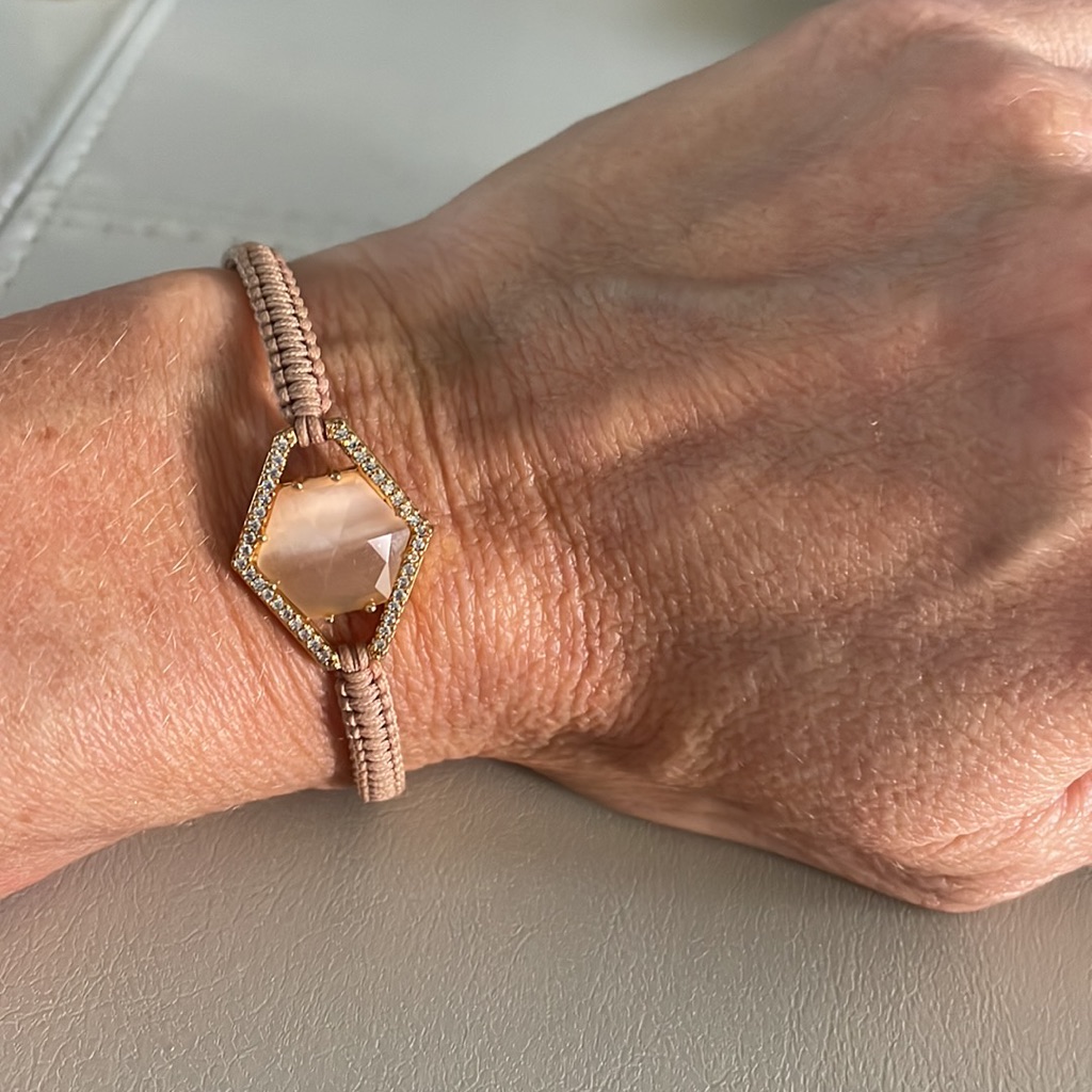 Tai Cats Eye Silk Corded Bracelet